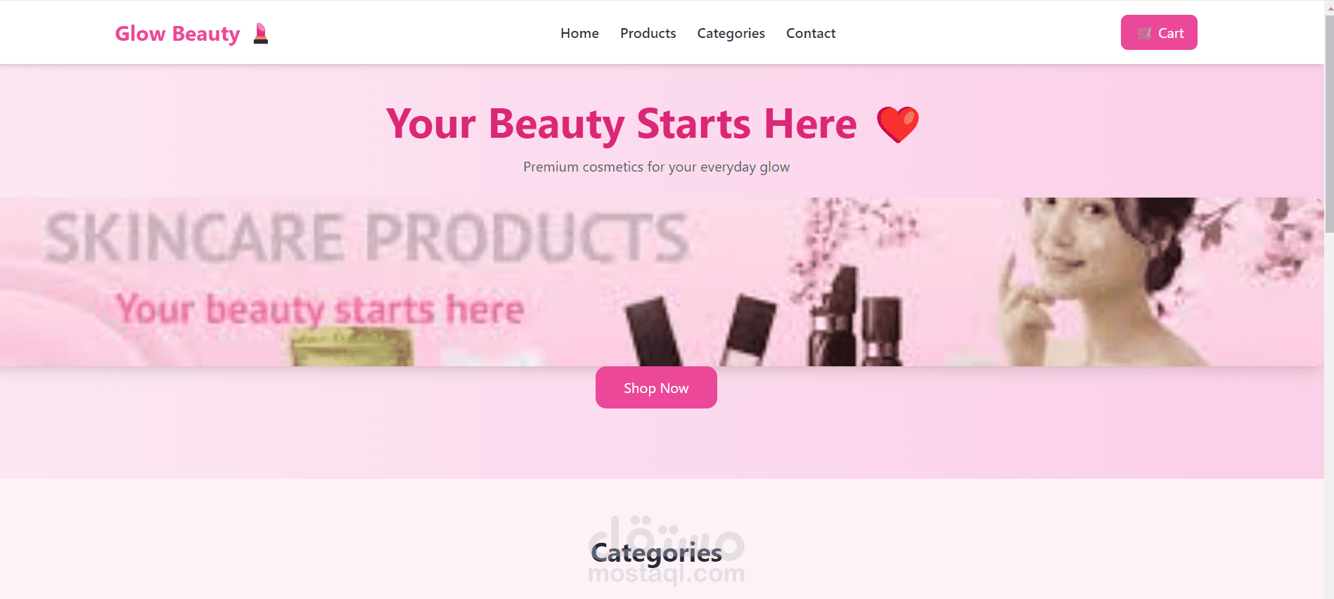 website for makeup and skincate