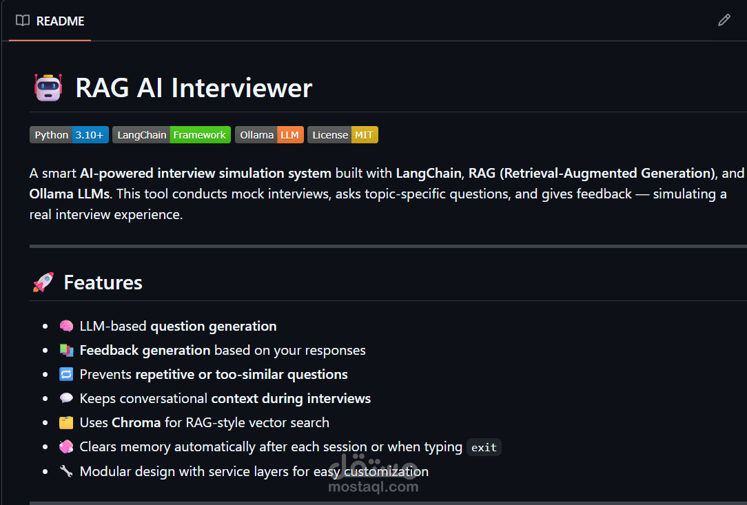 AI INTERVIEW SIMULATION SYSTEM
