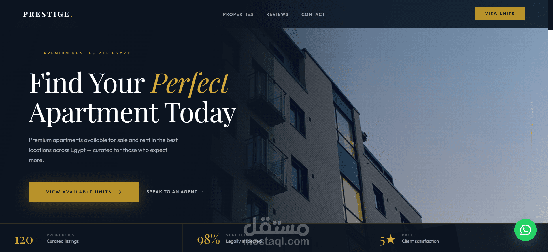 PRESTIGE – عقارات مصر الفاخرة