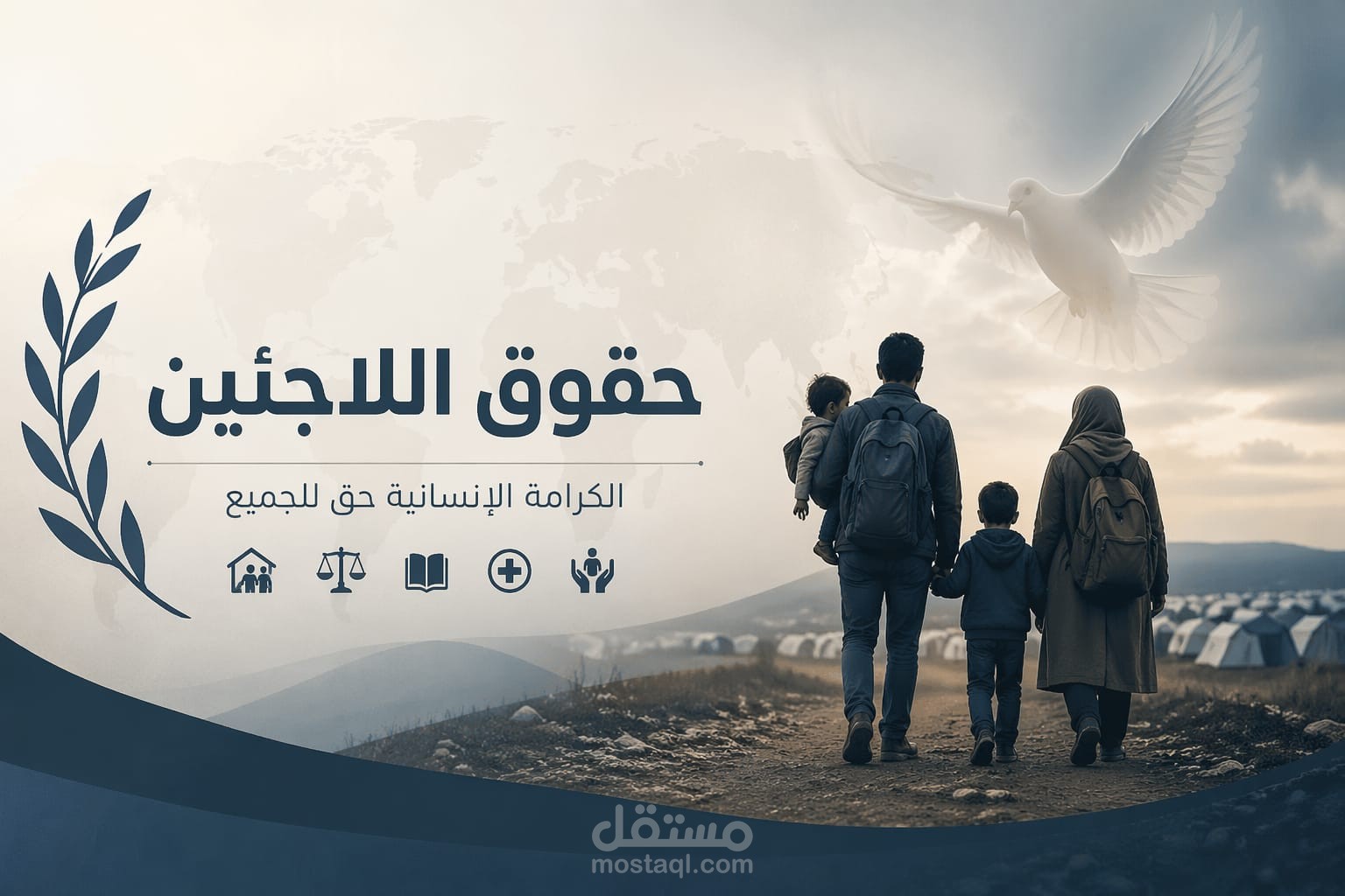 power point (برزينتشن جامعي عن حقوق اللاجيئين)