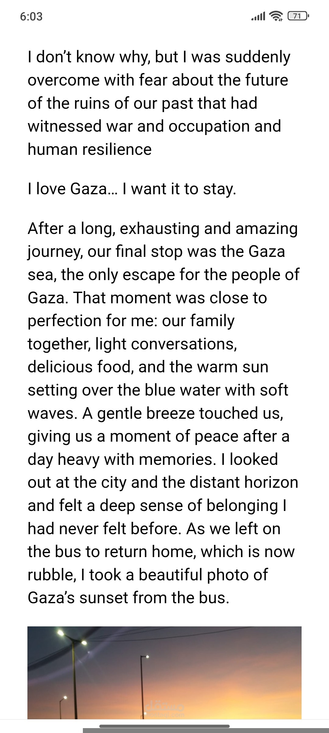 Stones of memory