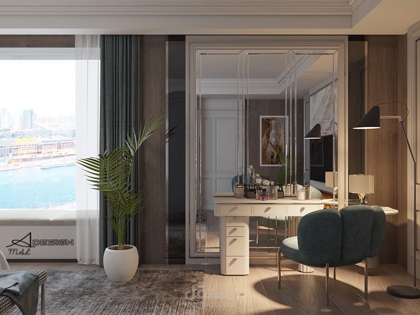 Modern bedroom