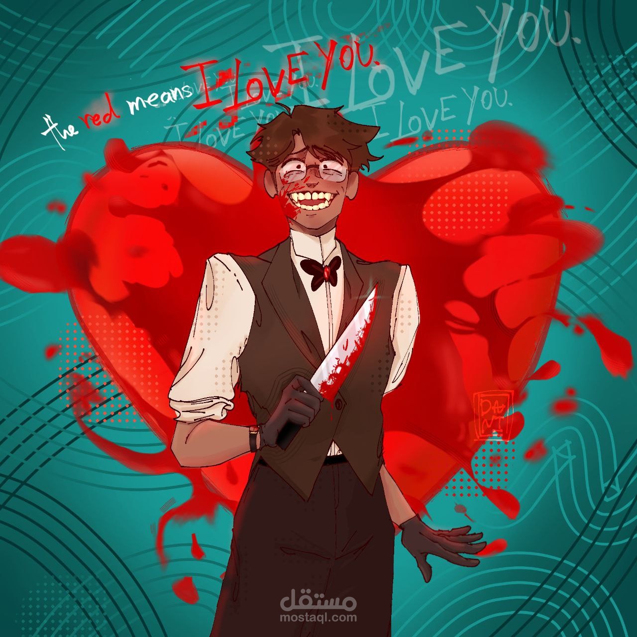 شخصية Alastor من Hazbin hotel