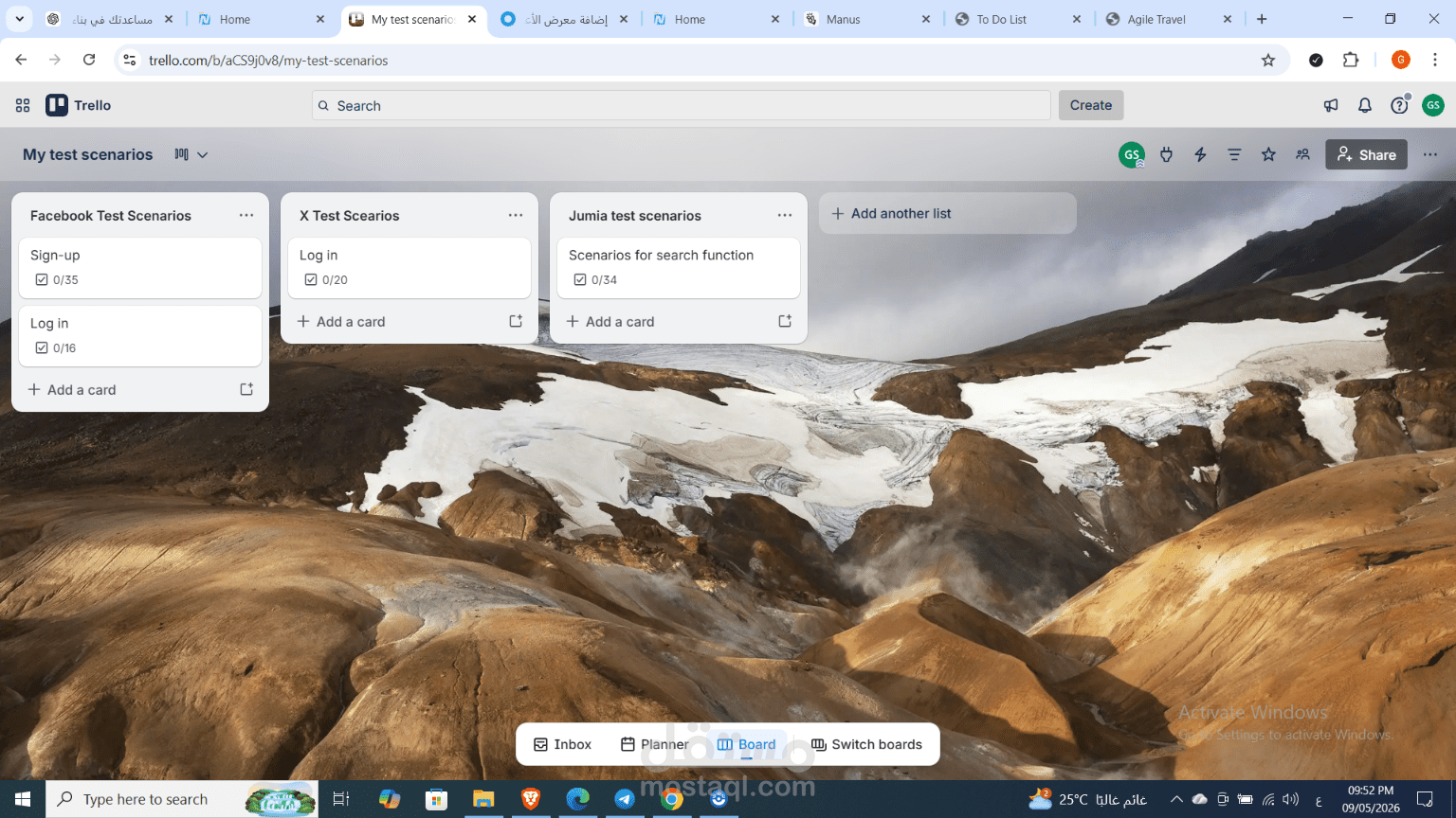 Test Scenarios for Facebook, X, and Jumia Web Applications