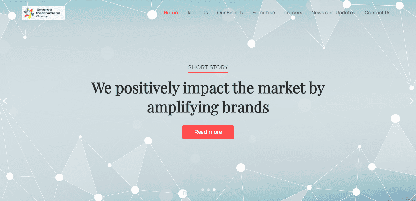 Website - Emerge International Group