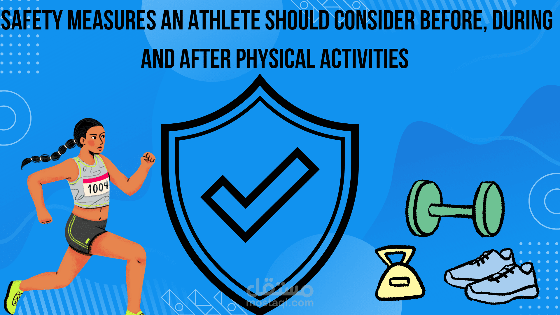 Safety measures an athlete should consider before, during and after physical activities