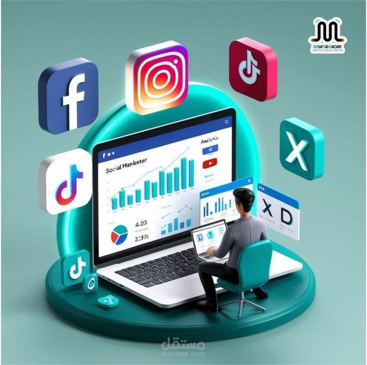 تحليل المنافسين باستخدام نموذج SWOT لمسوق رقمي لتحديد الفرص وتحسين الأداء