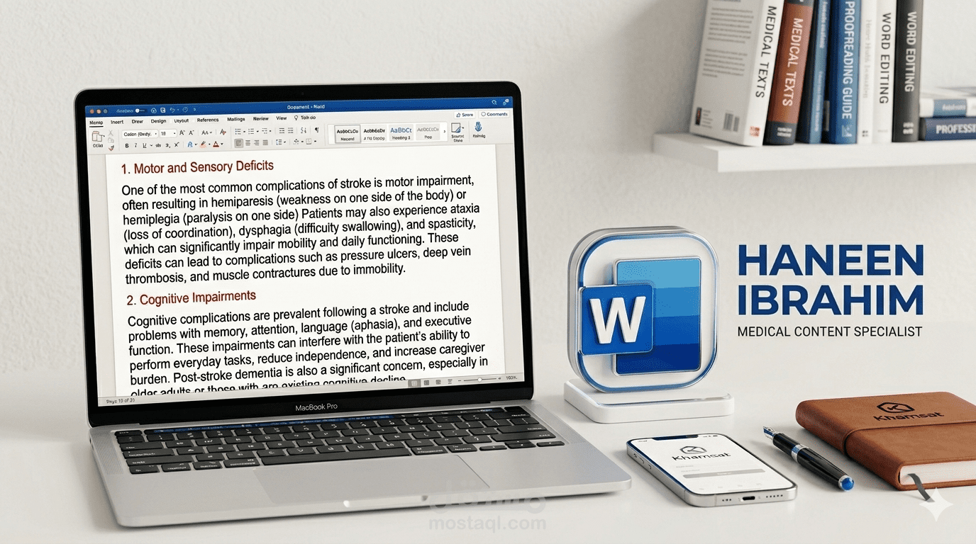تنسيق وتدقيق ملفات Word باحترافية