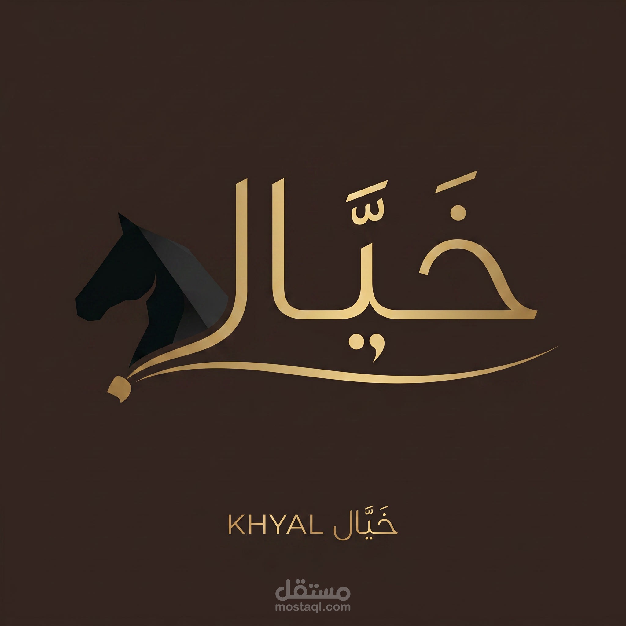 تصميم هويه بصريه لبراند قهوه عربيه