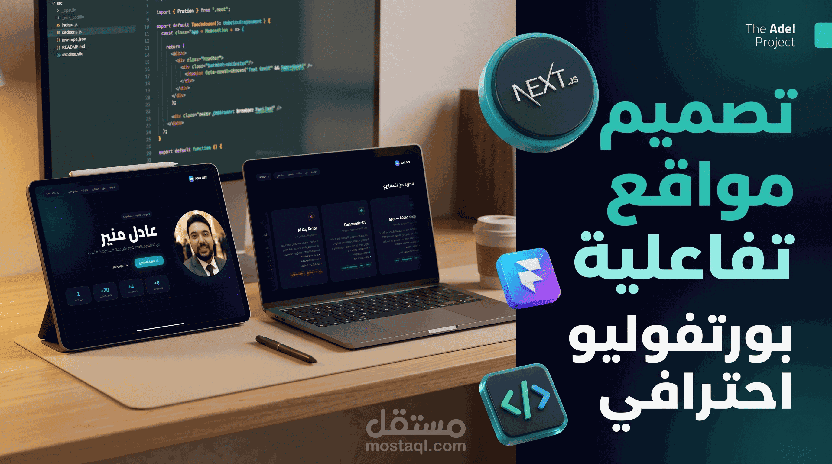Premium Full-Stack Developer Branding & Portfolio