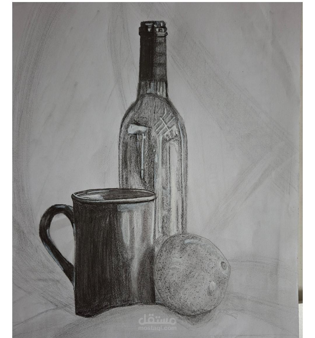 اسكيتش رسم من الطبيعه