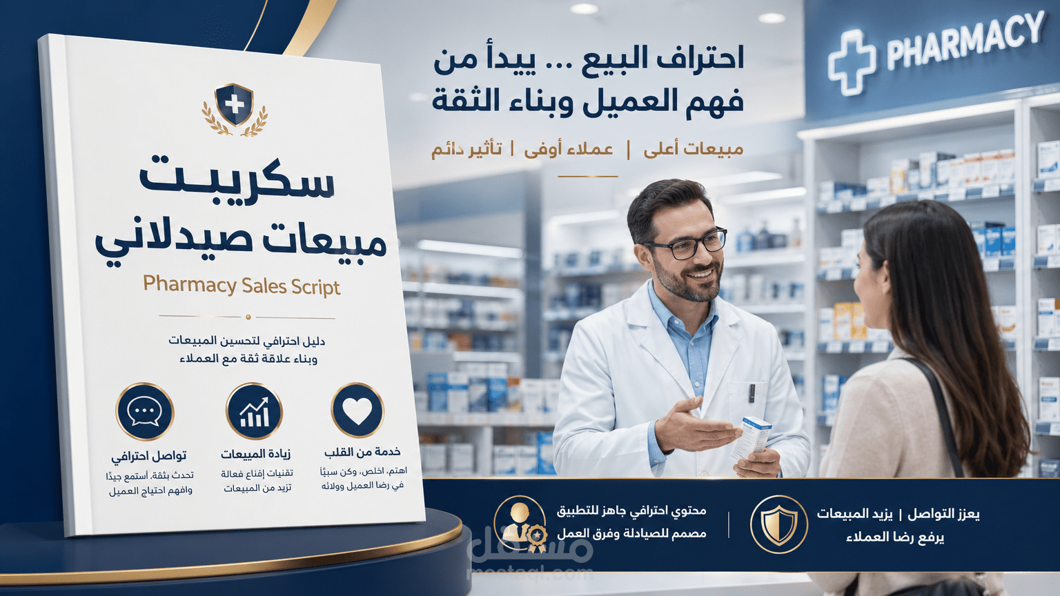 سكريبت بيع احترافي لمنتجات الصيدلية — مكملات المناعة