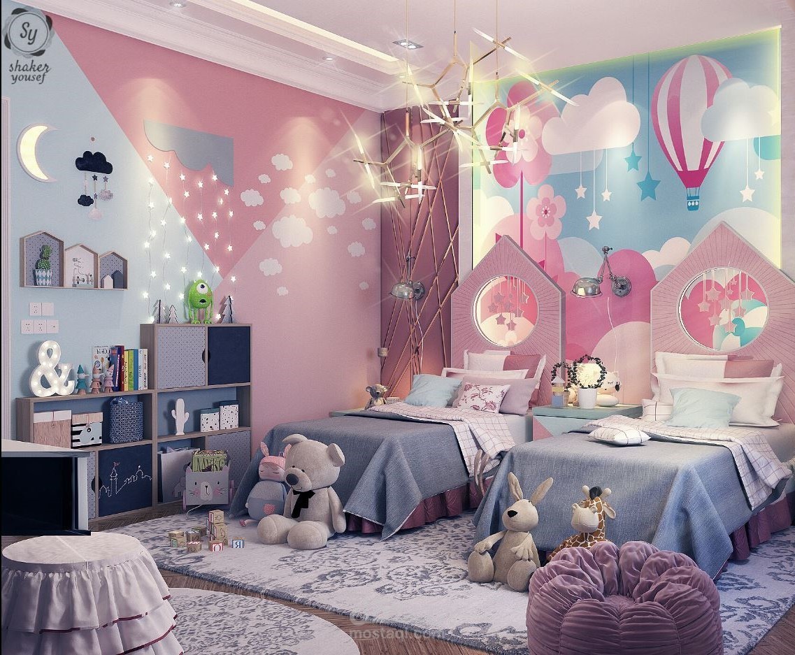 girls kids bedroom