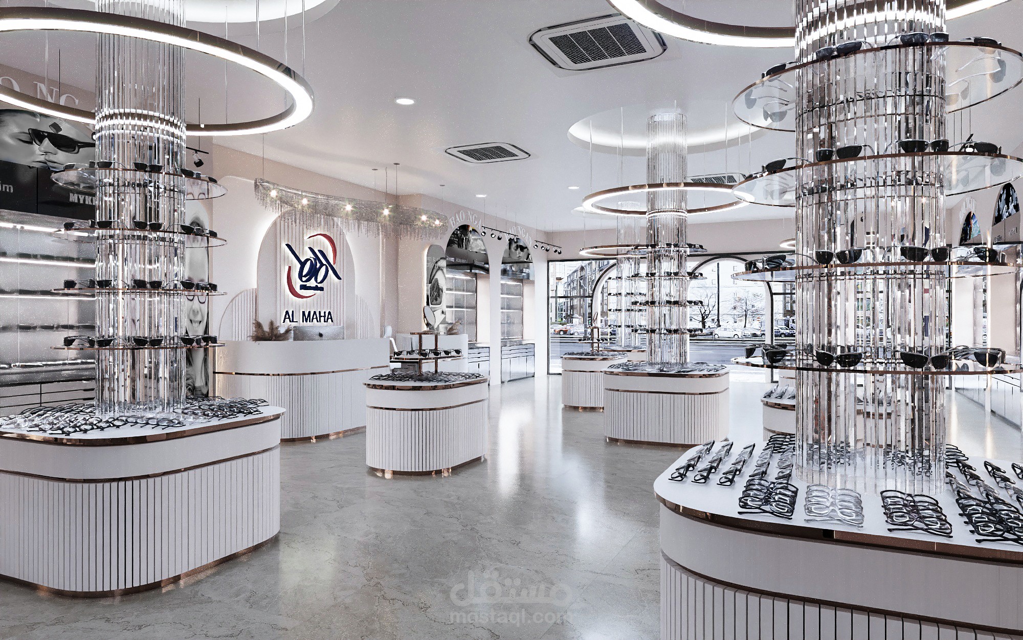 AL MAHA OPTICAL STORE INTERIOR