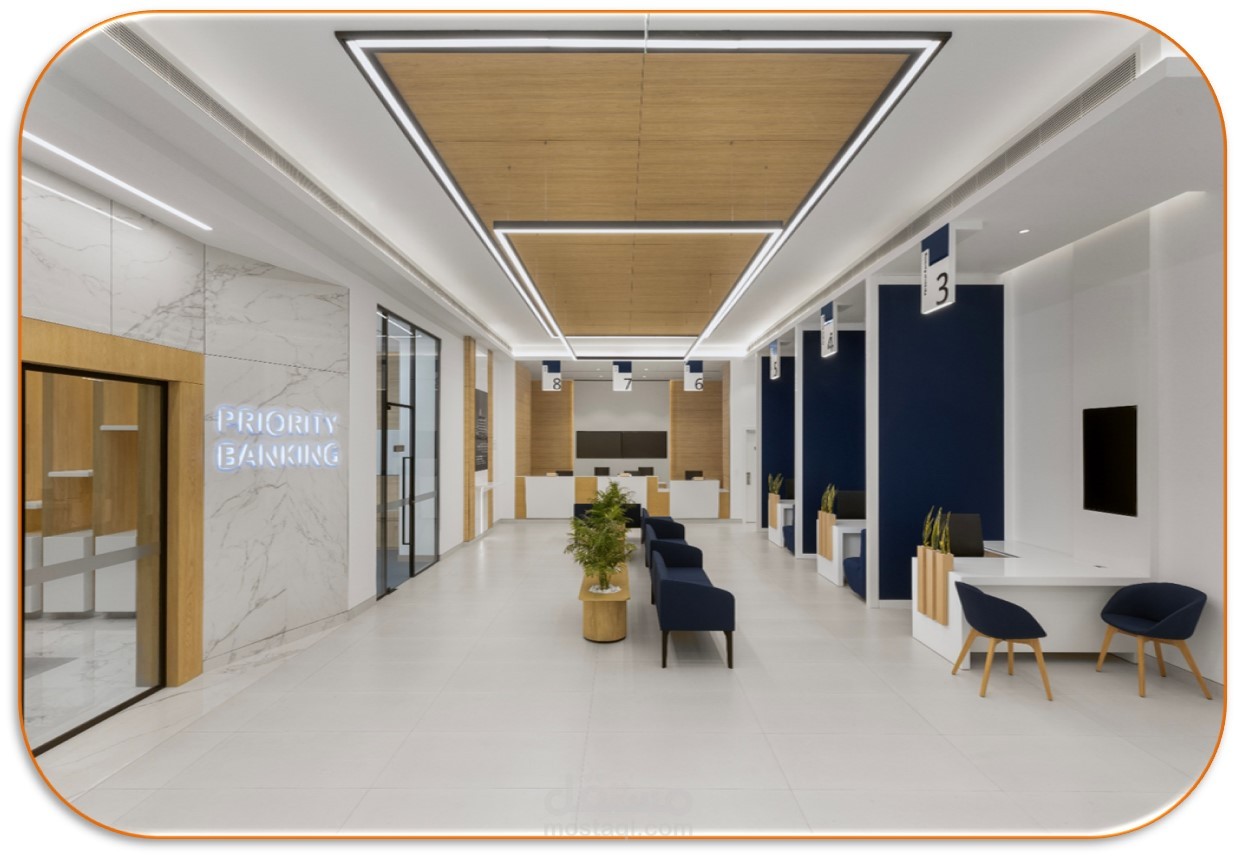 Several branches of Emirates NBD Bank in Egypt
