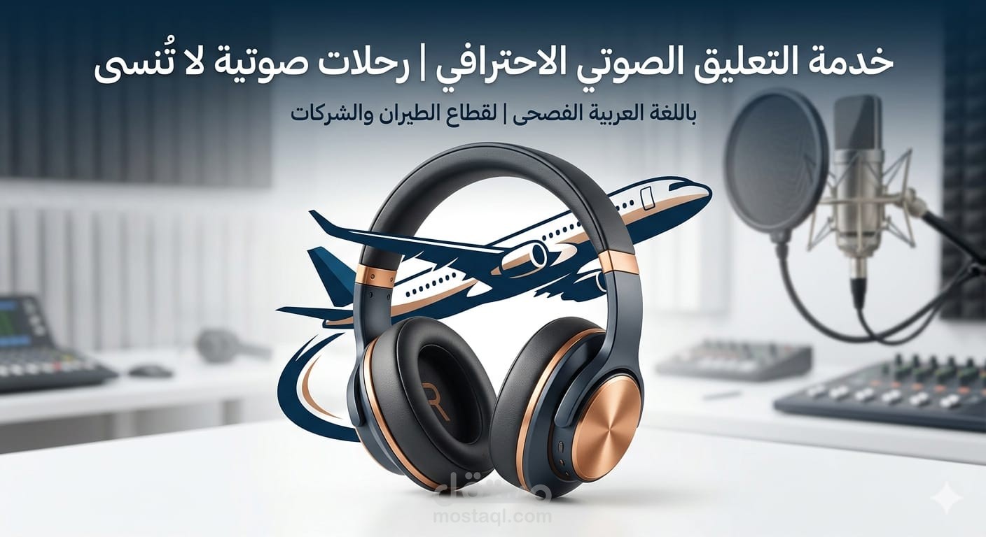 صوت الضيافة الرفيع.. تعليق صوتي للخطوط الجوية المصرية السعودية ✈️