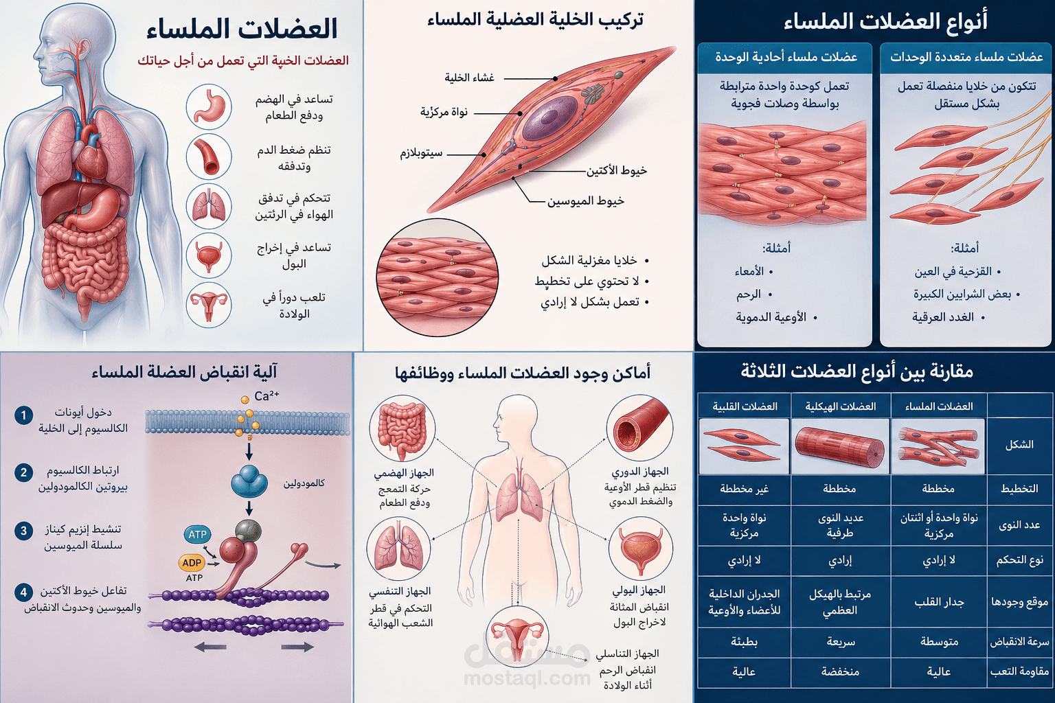 Smooth muscles