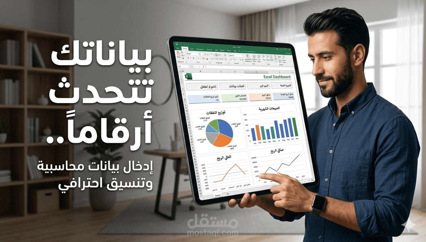 "تقرير تحليل مبيعات مقارن" باستخدام الجداول المحورية (Pivot Tables) في Excel.