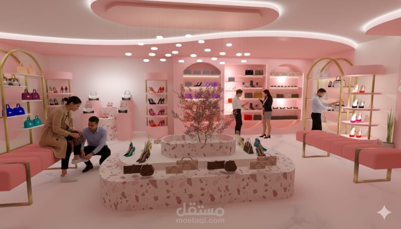 محل ملابس للنساء
