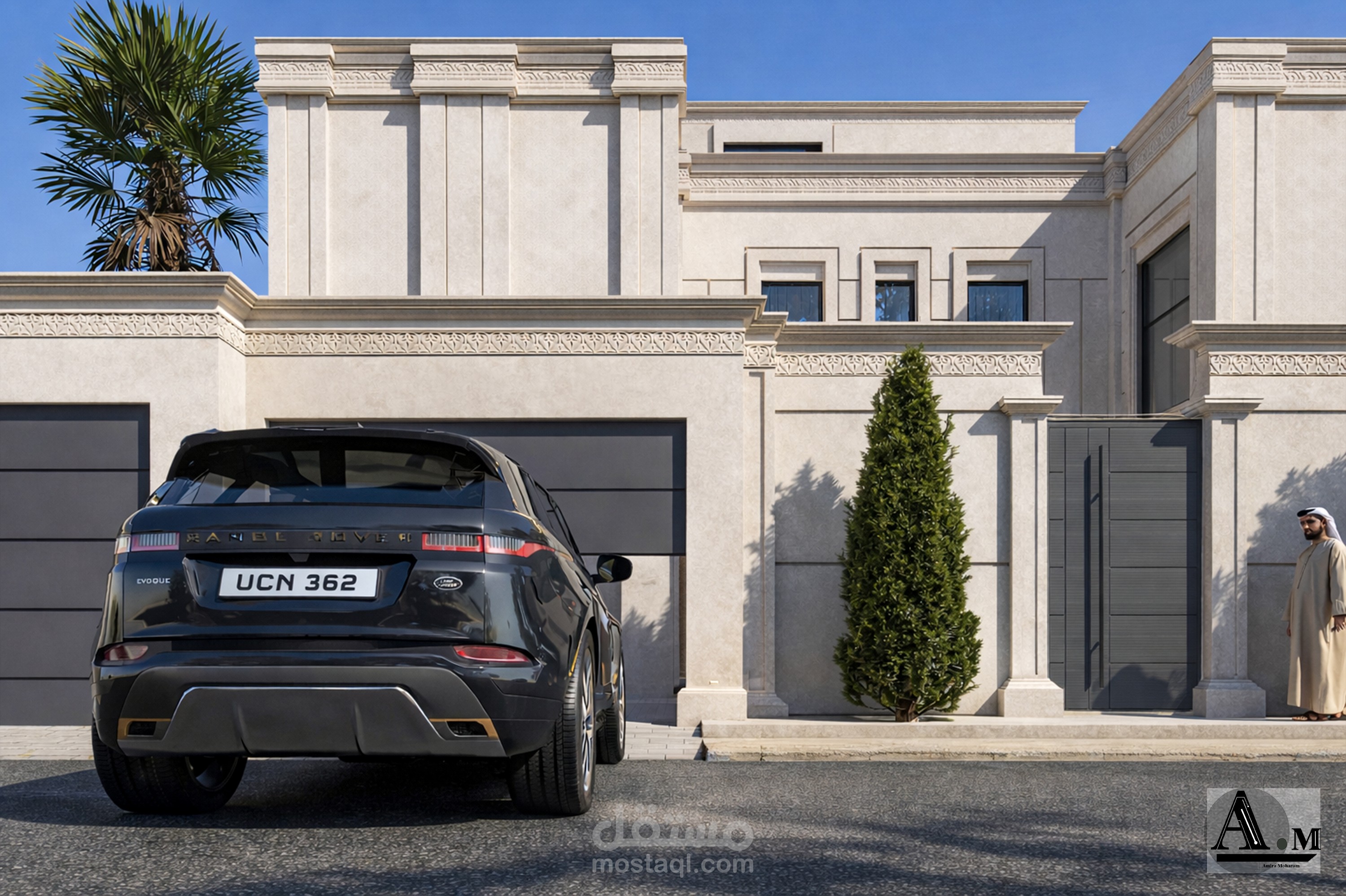Modern Classic Villa Design | Al Qassim, Saudi Arabia
