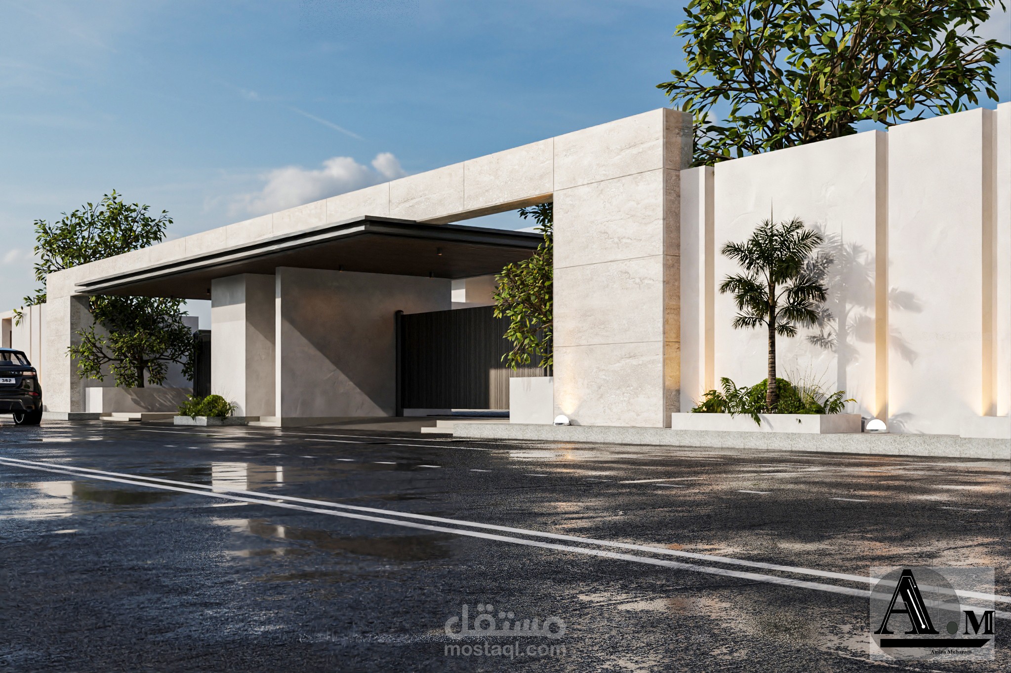 Modern Minimal Chalet Design | Saudi Arabia