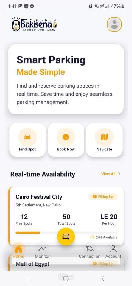 Bakisena: A Real-Time Smart Parking Management Solution