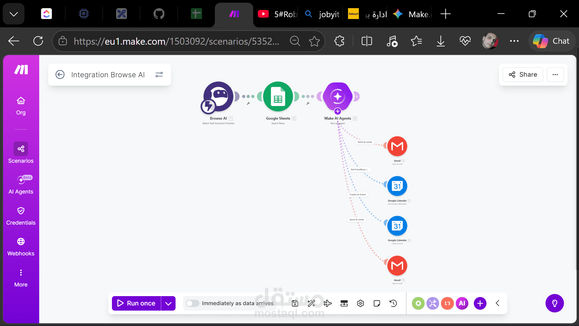Integration Browse AI