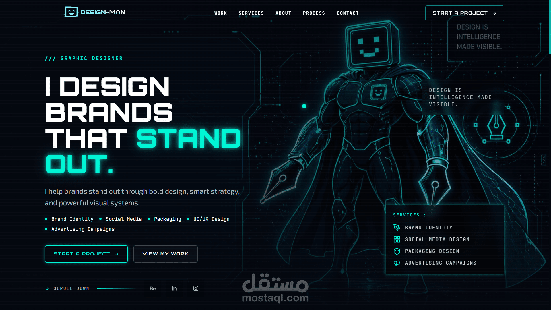DESIGN-MAN Portfolio Website