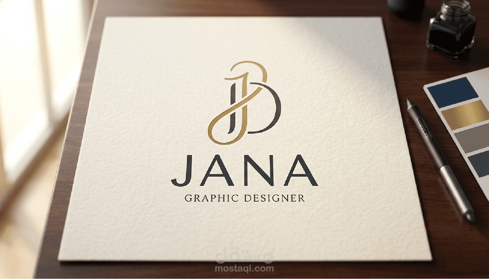 تصميم شعارات وهويات بصرية احترافية وعصرية (Logo Design)