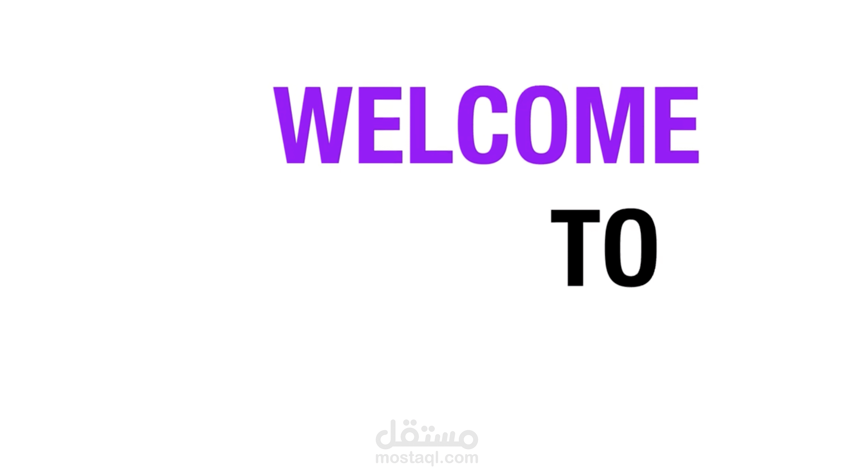 Modern Text Animation Intro (Motion Graphics Showcase)