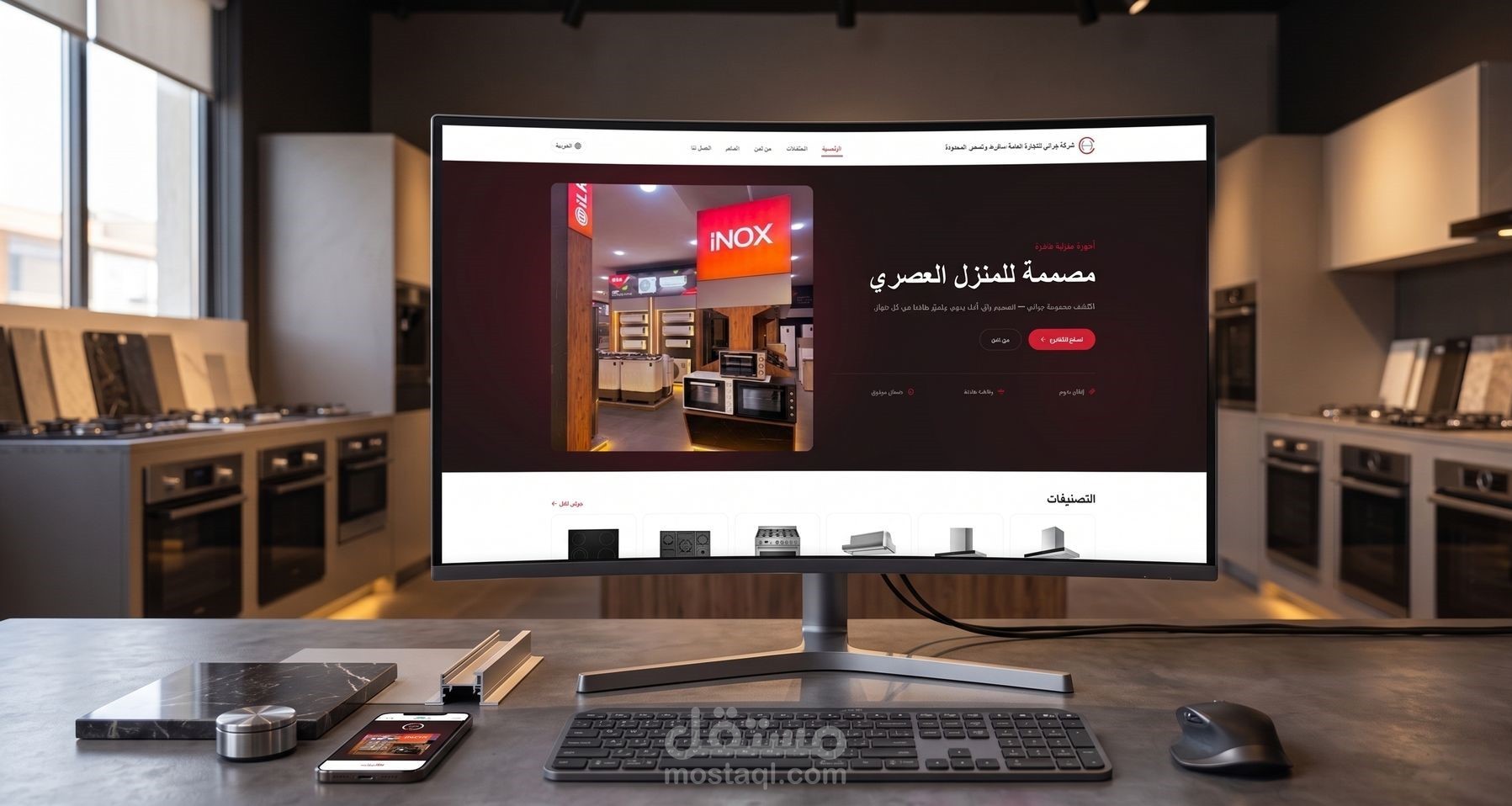 موقع chrani لعرض المنتجات والطلب من خلاله
