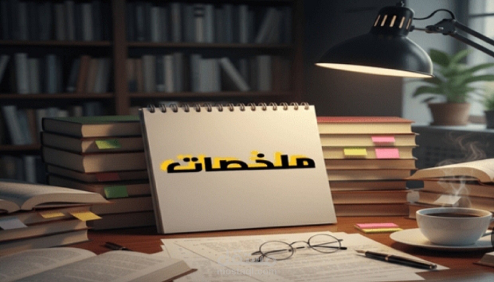 تلخيص أحترافي دقيق للمحاضرات والمقالات والمواد الدراسية