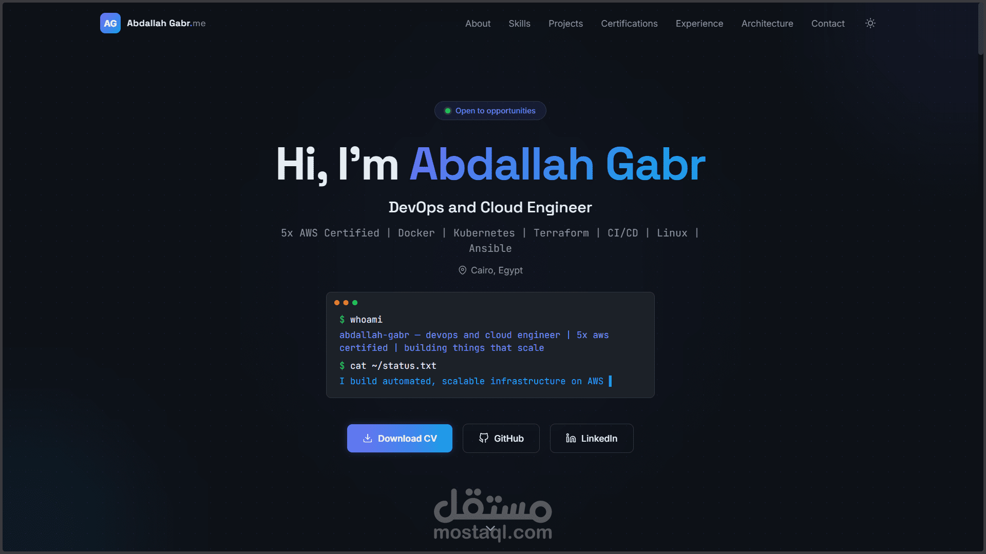بناء CI/CD Pipeline احترافي للنشر التلقائي على AWS