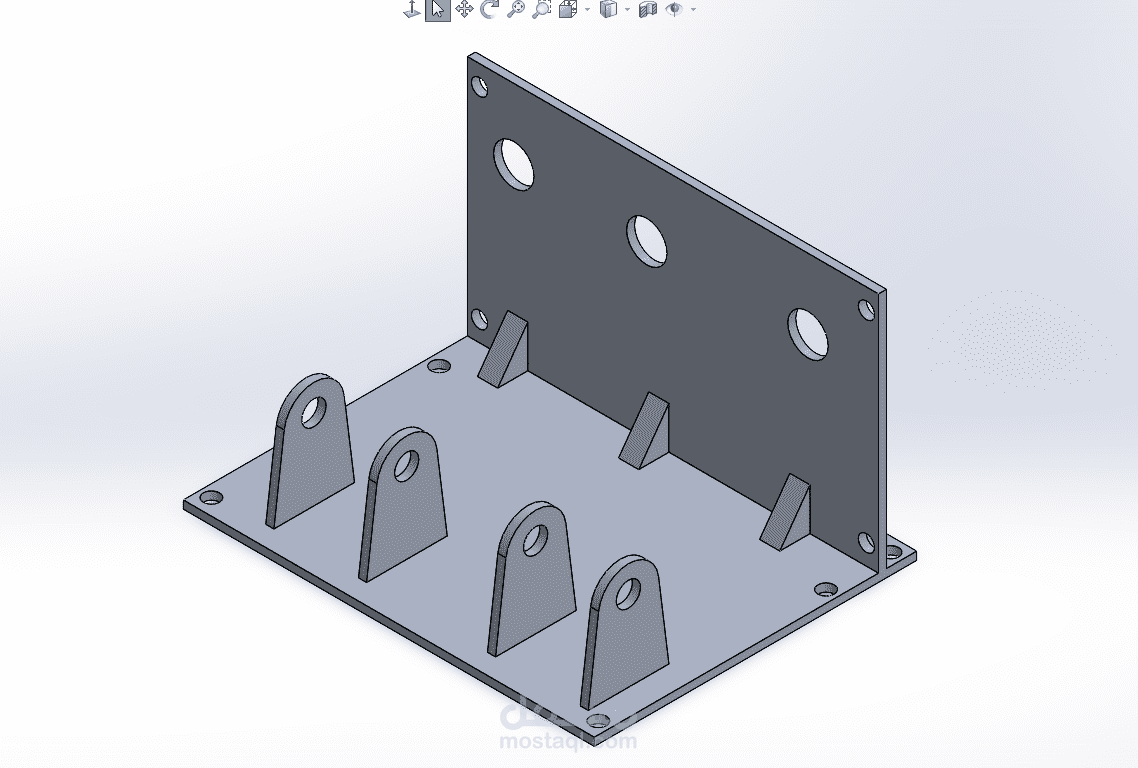تصميم pedal box