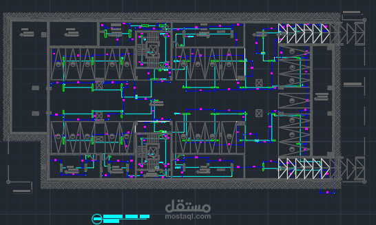 تصميم المخططات الكهربائية  طبقا للاكواد