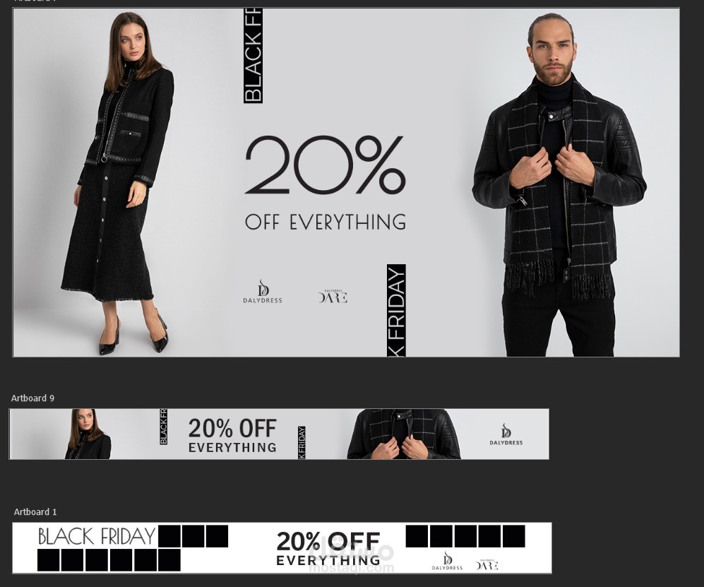 Black Friday-GDN banner set