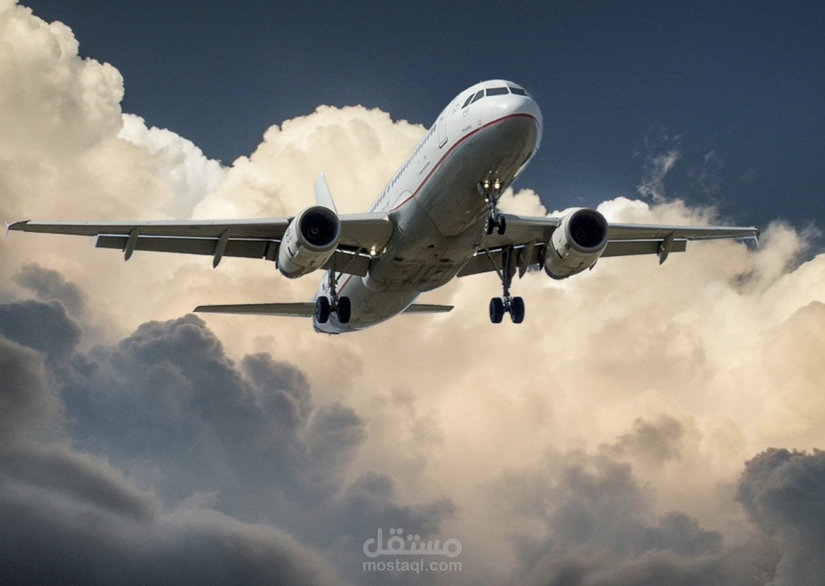 تعليق صوتي احترافي لإعلان شركة طيران