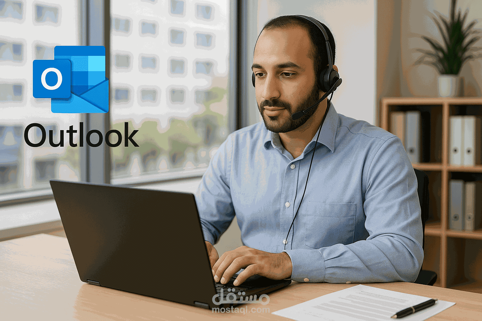 موظف خدمة عملاء - مراسلات بريد إلكتروني (Outlook)