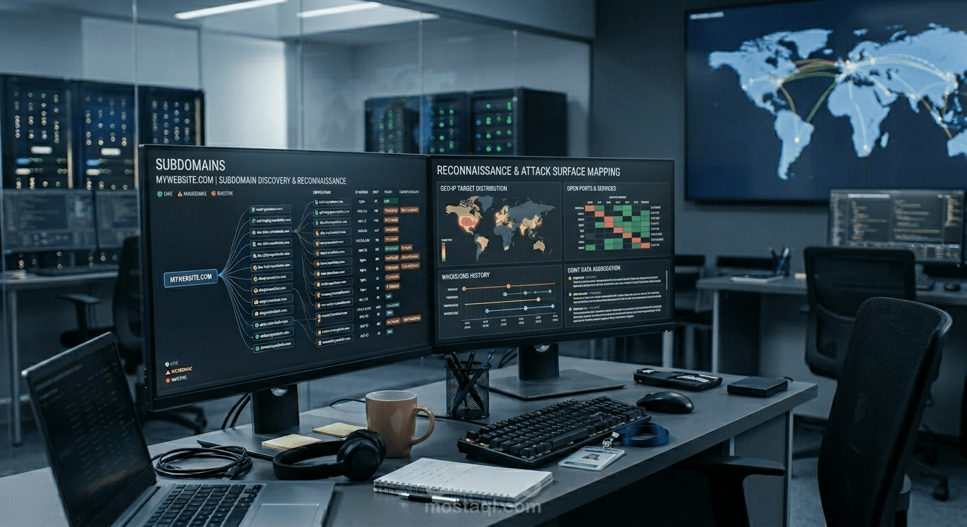 اكتشاف وتحليل Subdomains الخاصة بموقعك بدقة واحترافية
