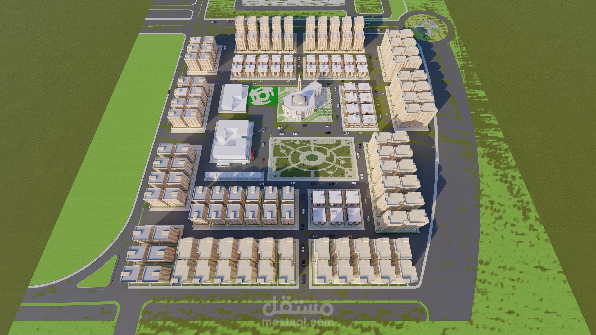 تصميم مجمع سكني