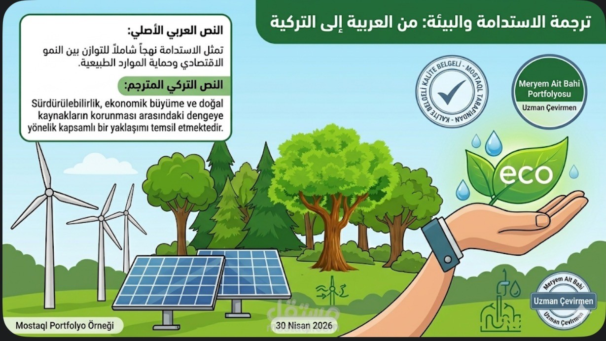 ترجمة احترافية وتنسيق ملفات (عربي - التركي)