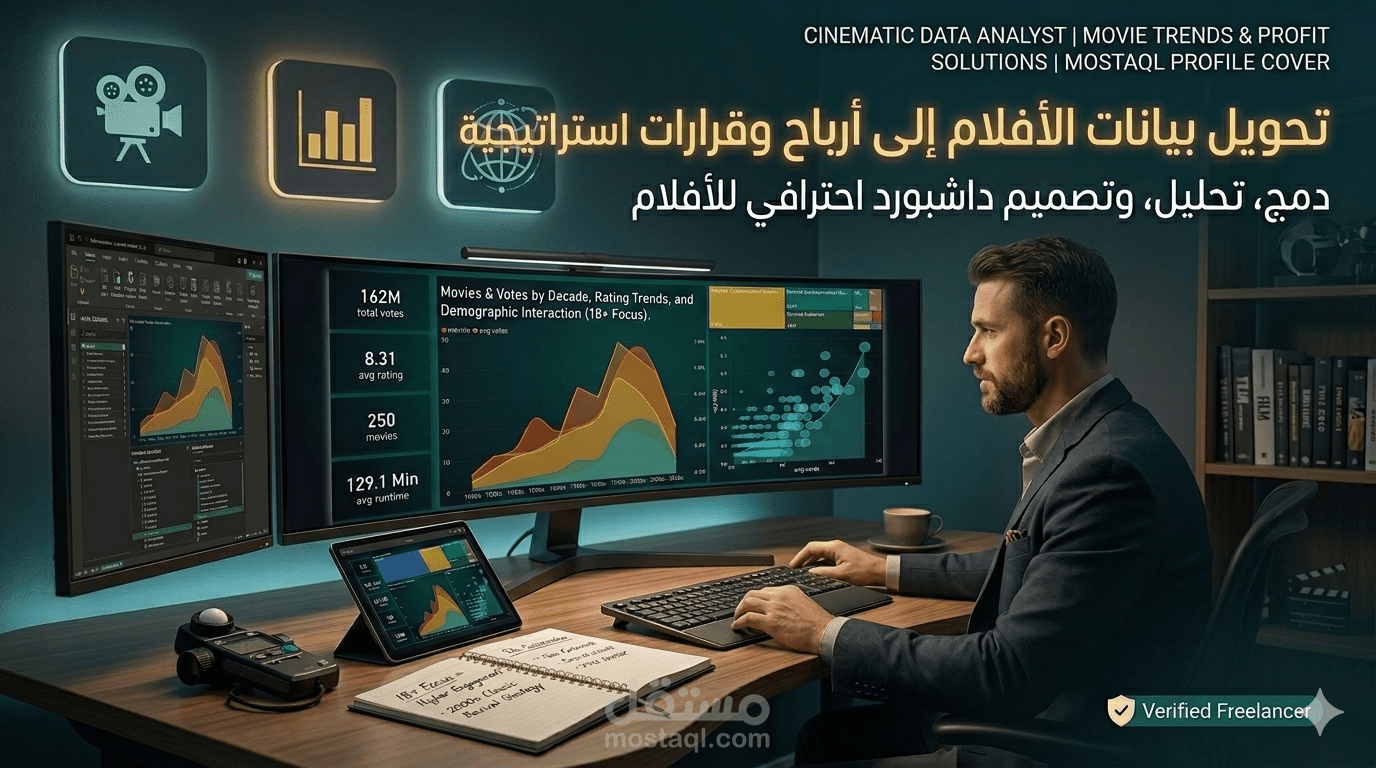 بناء تقارير Power BI تفاعلية وذات رؤى واضحة لعملك