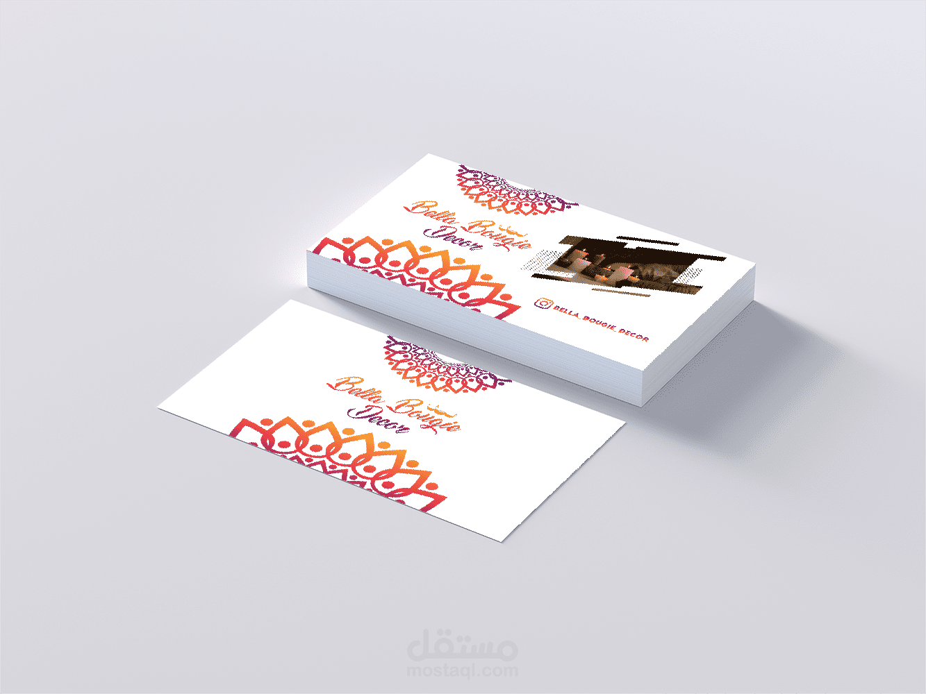 بيلا ديكور بيزنس كارد