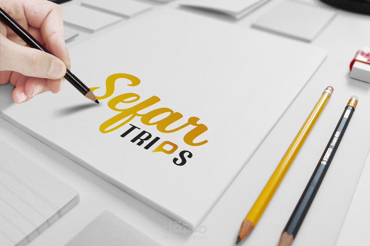 SefarTrips هوية بصرية