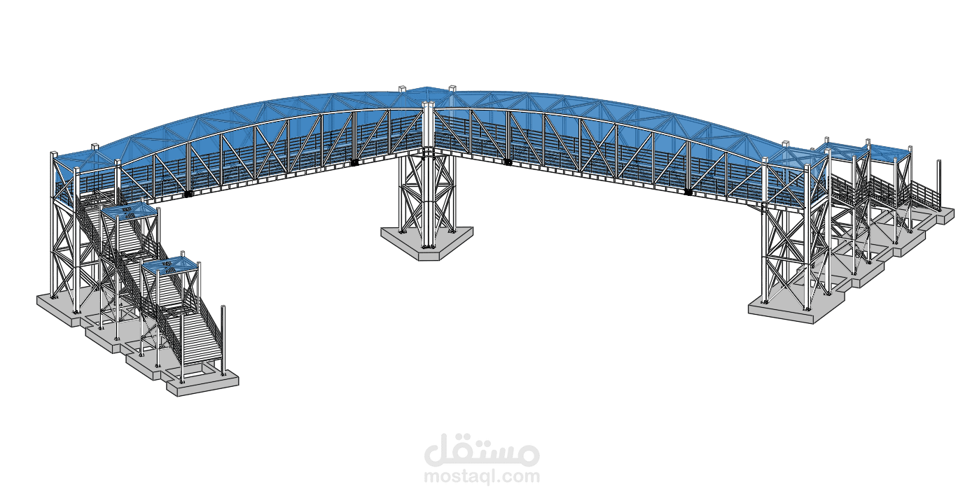 تصميم جسور معدنية