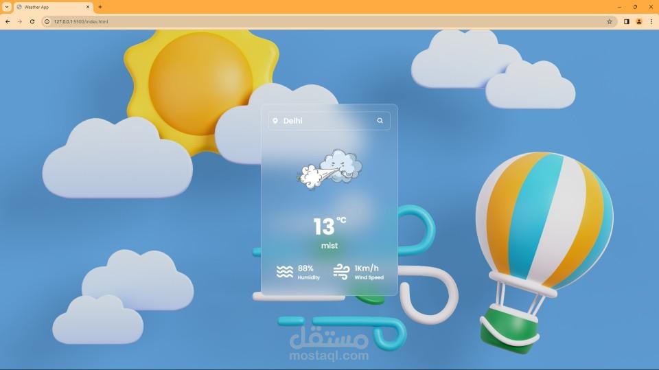 ?️ Weather Prediction App