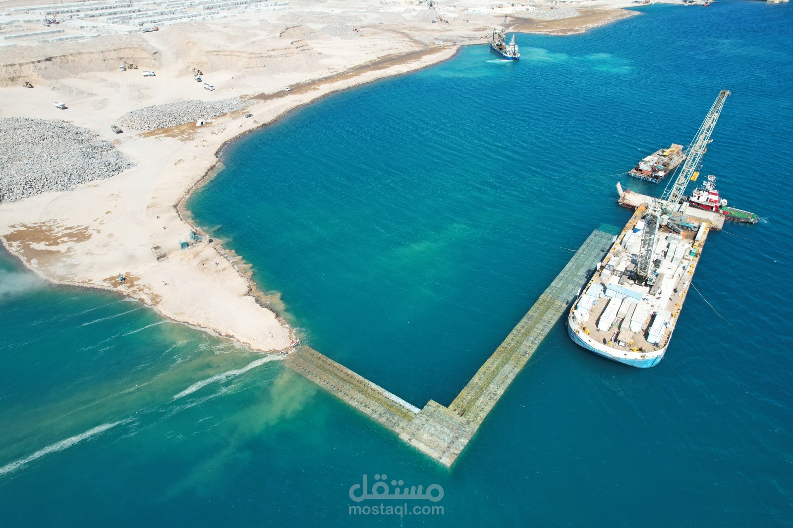 ميناء سفاجا البحري . مصر