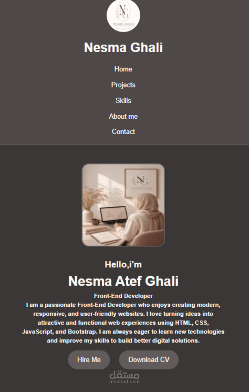 Personal Portfolio Website