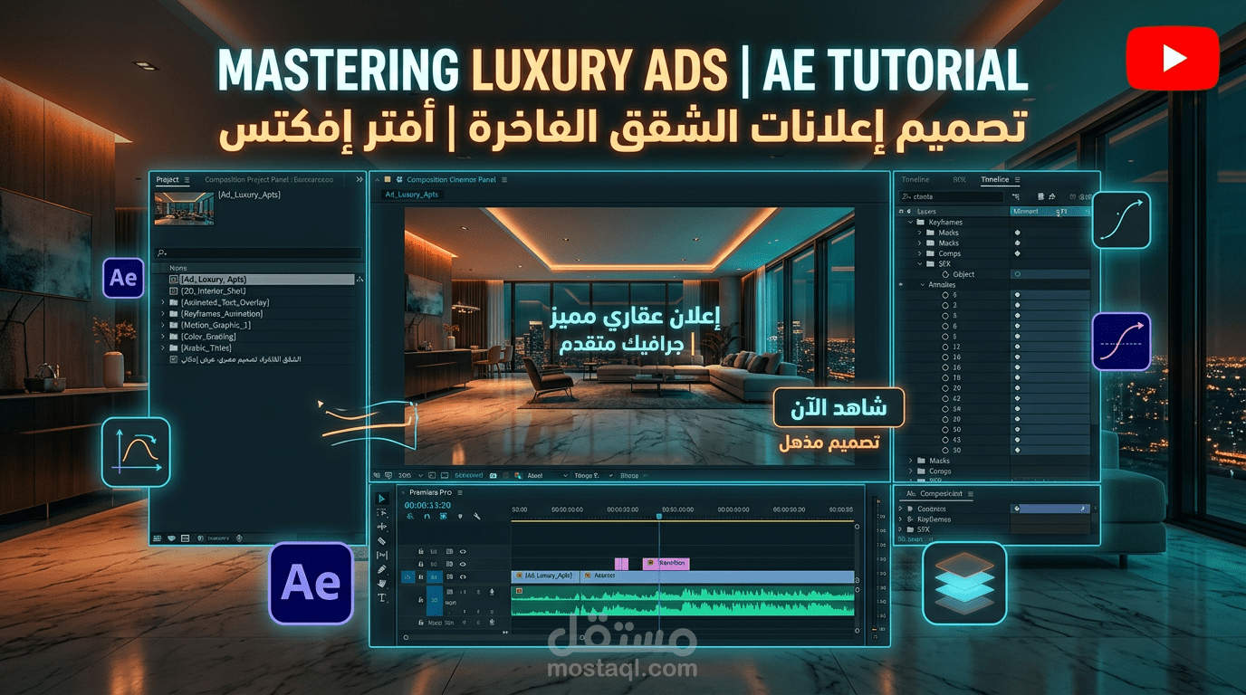 مونتاج لشركة تشطيبات_Creating engaging ads that grab attention and deliver the message clearly