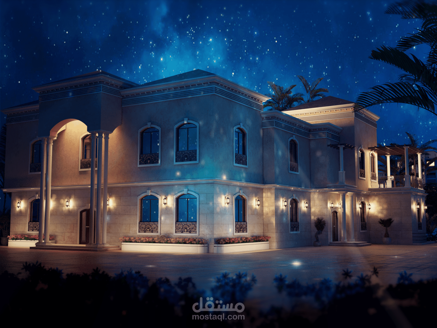 قصر بحي حطين الرياض